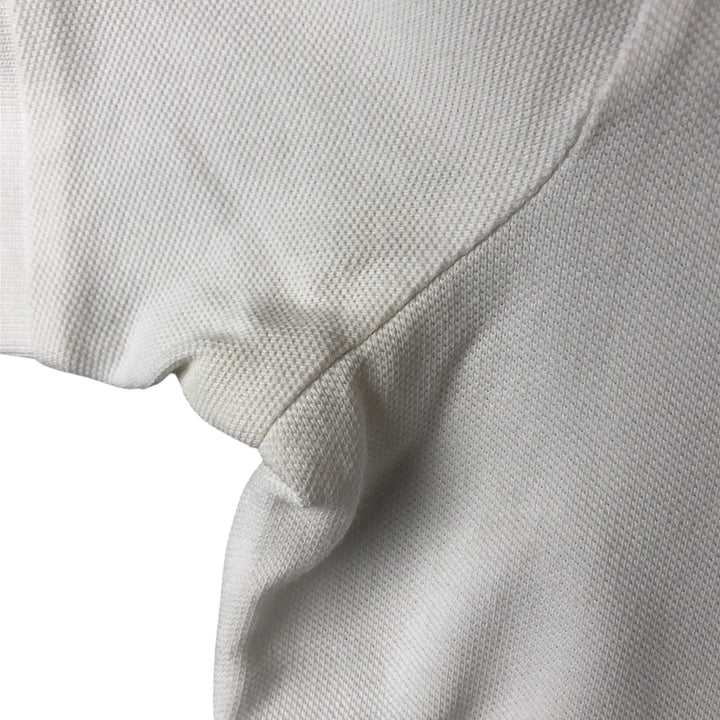 Ralph Lauren POLO RALPH LAUREN CUSTOM FIT short sleeve polo shirt men's M equivalent cotton white type Vintage Second Hand