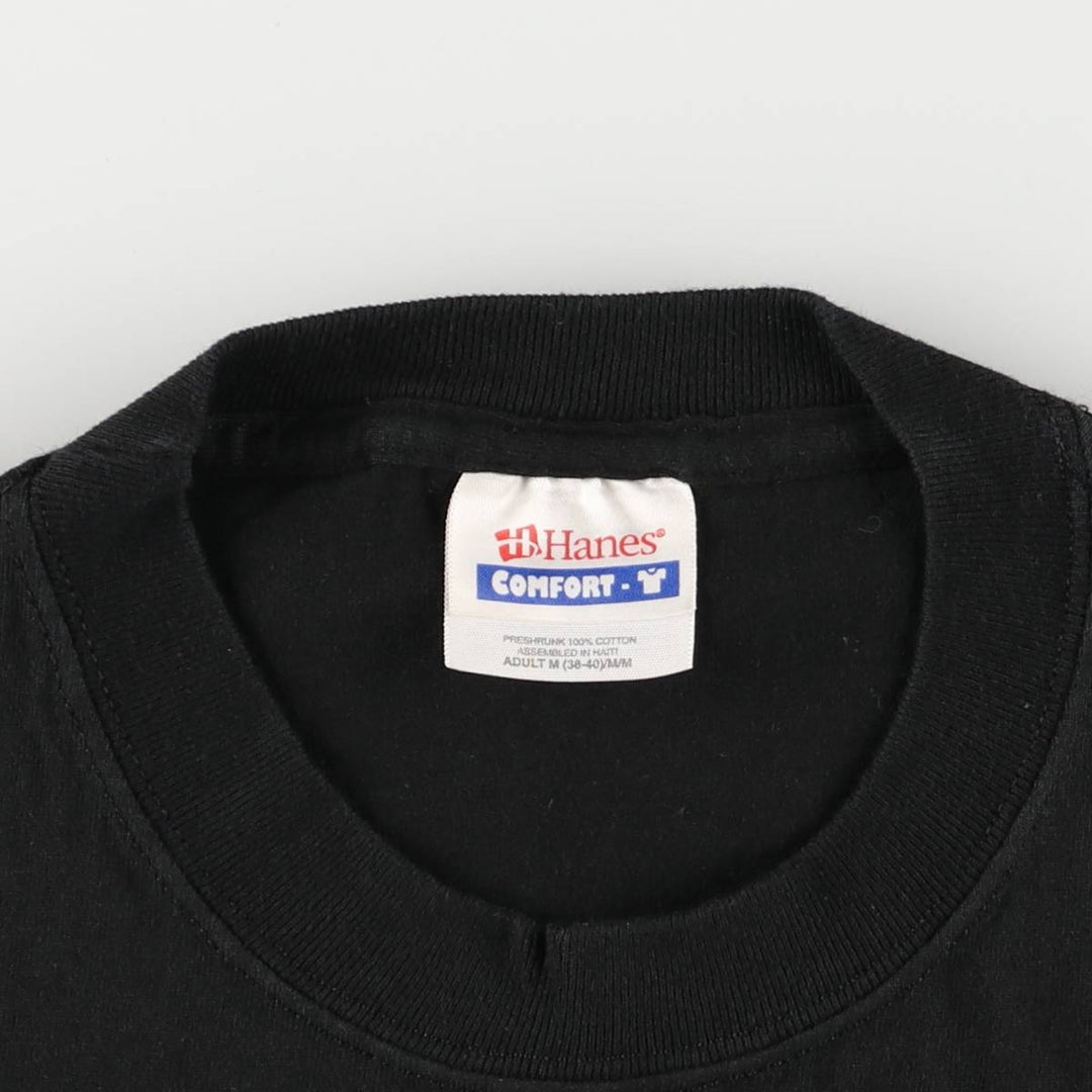 Hanes CKY Band T-shirt, Men's M size cotton black type Vintage Second Hand