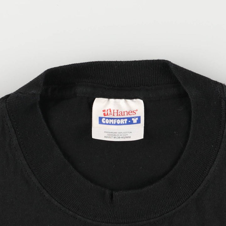 Hanes CKY Band T-shirt, Men's M size cotton black type Vintage Second Hand