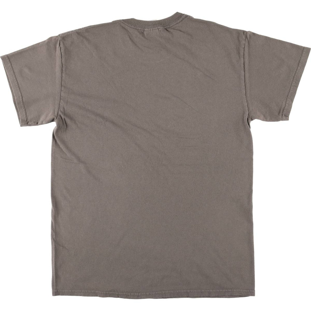 00'S Gildan NIRVANA Band T-shirt, Men's M size cotton Khaki type brown Vintage Second Hand