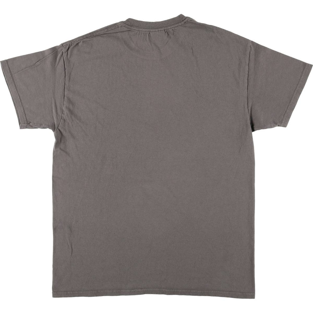 00'S Gildan NIRVANA Band T-shirt, Men's M size cotton Khaki type Vintage Second Hand