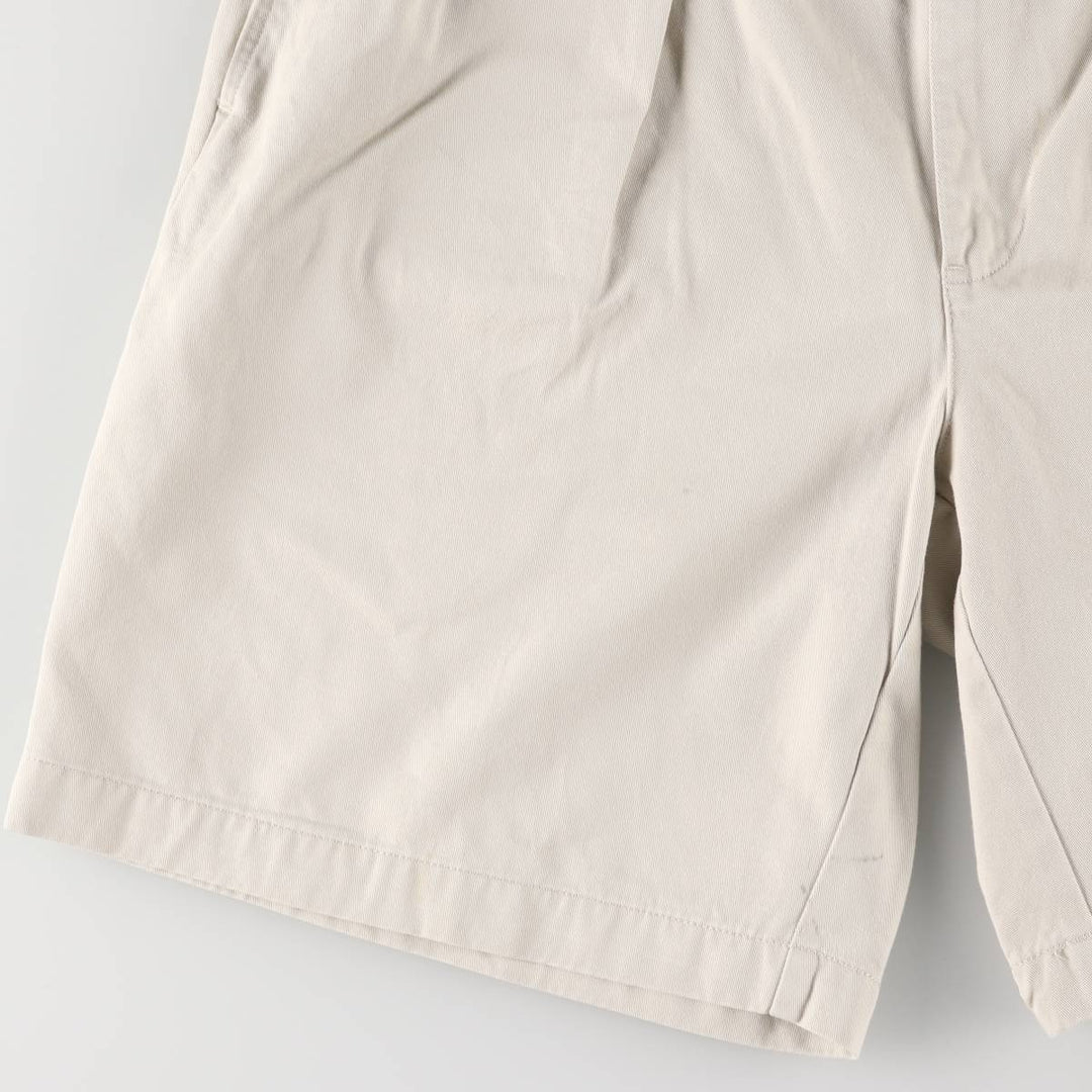 Ralph Lauren POLO RALPH LAUREN Two-pleat Chino Shorts Shorts Men's W35 equivalent cotton Beige type Vintage Second Hand