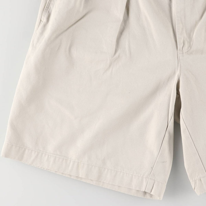 Ralph Lauren POLO RALPH LAUREN Two-pleat Chino Shorts Shorts Men's W35 equivalent cotton Beige type Vintage Second Hand