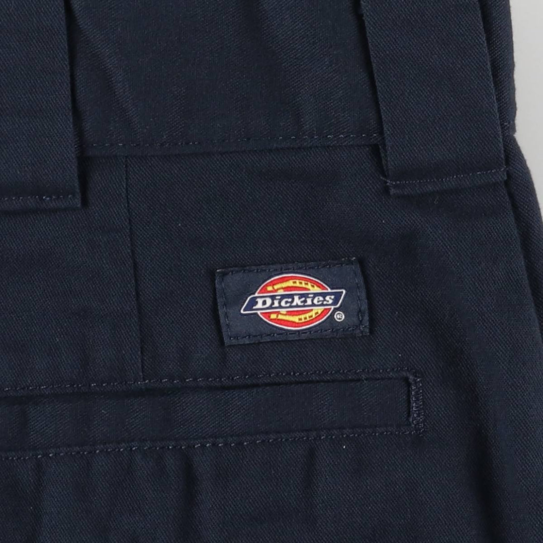 Dickies Regular Fit Work Shorts, Half Pants, Men's, W37 equivalent polyester navy blue type Vintage Second Hand