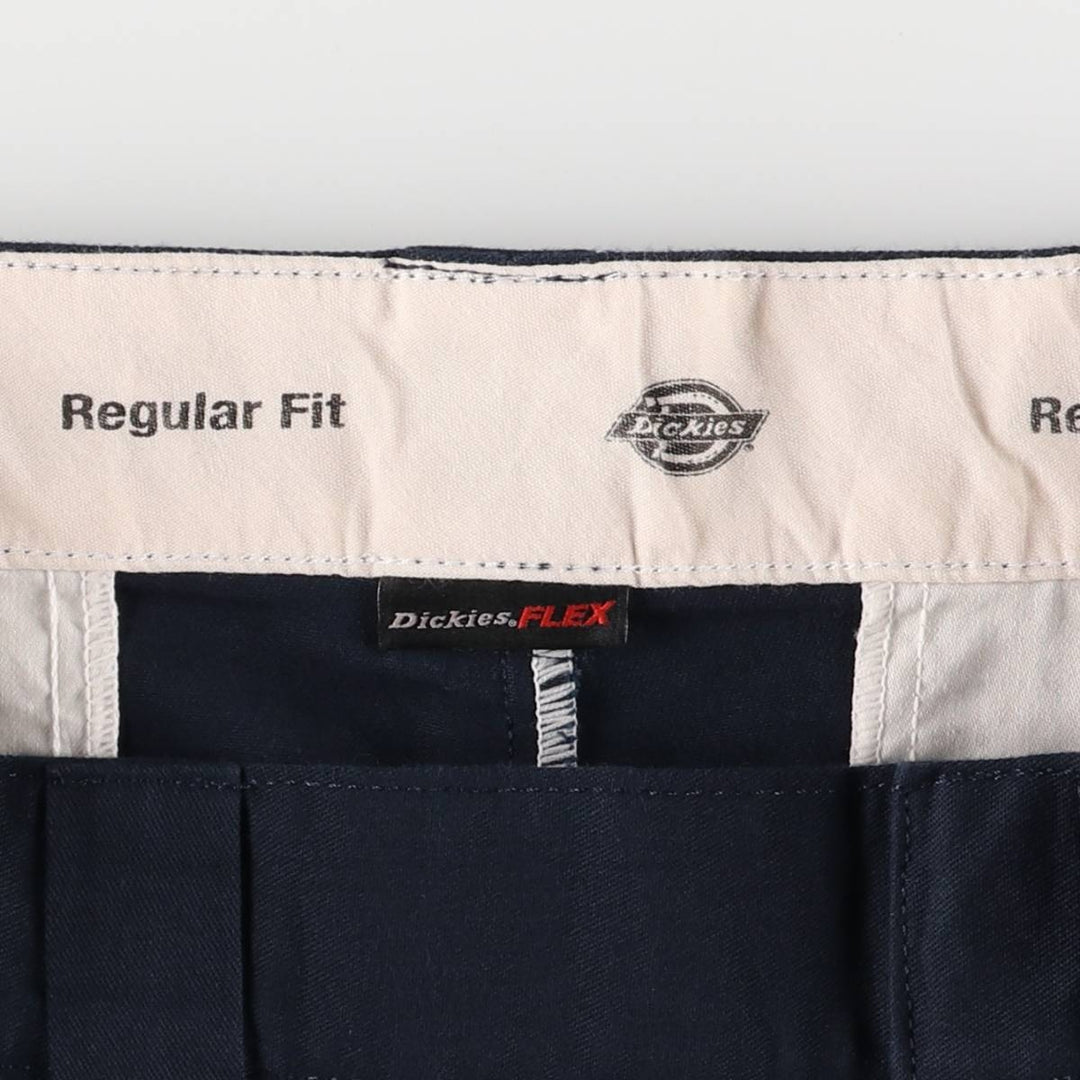 Dickies Regular Fit Work Shorts, Half Pants, Men's, W37 equivalent polyester navy blue type Vintage Second Hand