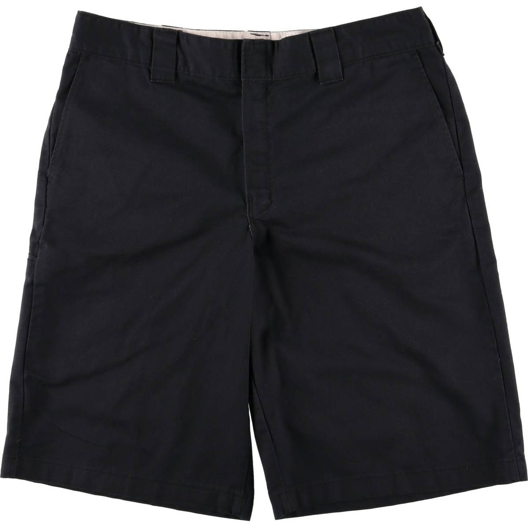 Dickies Relaxed Fit Work Shorts, Half Pants, Men's, W36 equivalent polyester black type Vintage Second Hand