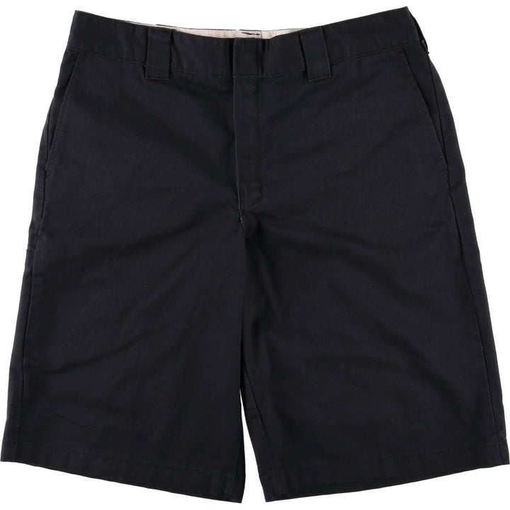 Dickies Relaxed Fit Work Shorts, Half Pants, Men's, W36 equivalent polyester black type Vintage Second Hand