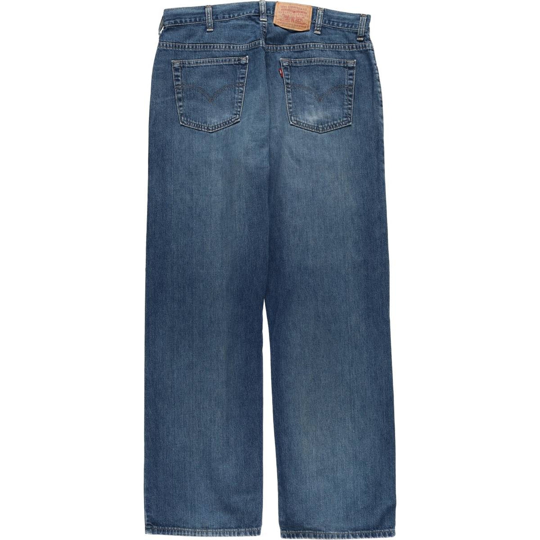 ~00'S Levi's 50528-5414 Straight Denim Pants Made in Canada Size 36 cotton blue type Vintage Second Hand