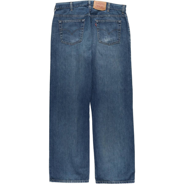 ~00'S Levi's 50528-5414 Straight Denim Pants Made in Canada Size 36 cotton blue type Vintage Second Hand