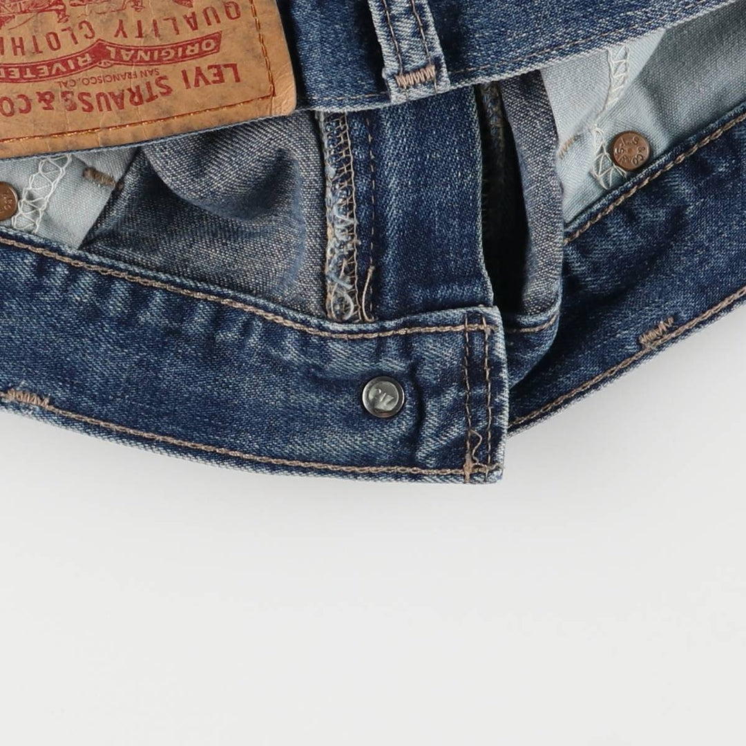 ~00'S Levi's 50528-5414 Straight Denim Pants Made in Canada Size 36 cotton blue type Vintage Second Hand