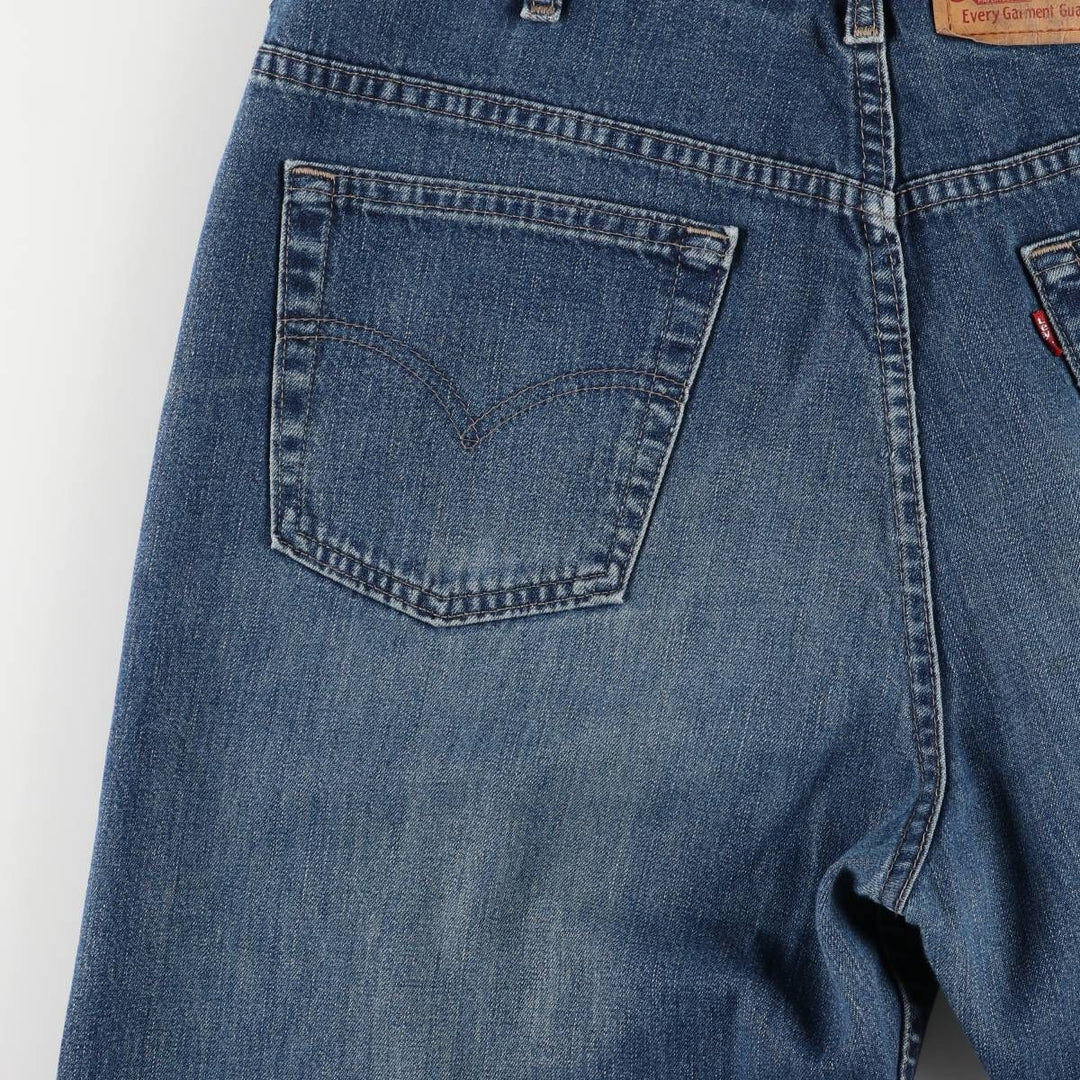 ~00'S Levi's 50528-5414 Straight Denim Pants Made in Canada Size 36 cotton blue type Vintage Second Hand