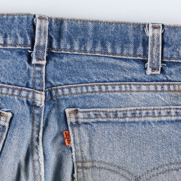 90'S Levi's 41506-0293 Orange Tab Tapered Denim Pants Made in USA Men's W30 Vintage cotton blue type Vintage Second Hand