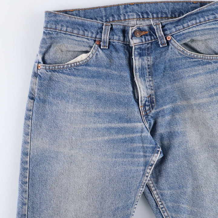90'S Levi's 41506-0293 Orange Tab Tapered Denim Pants Made in USA Men's W30 Vintage cotton blue type Vintage Second Hand