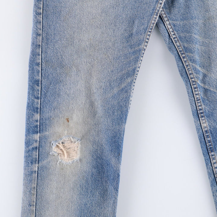 90'S Levi's 41506-0293 Orange Tab Tapered Denim Pants Made in USA Men's W30 Vintage cotton blue type Vintage Second Hand