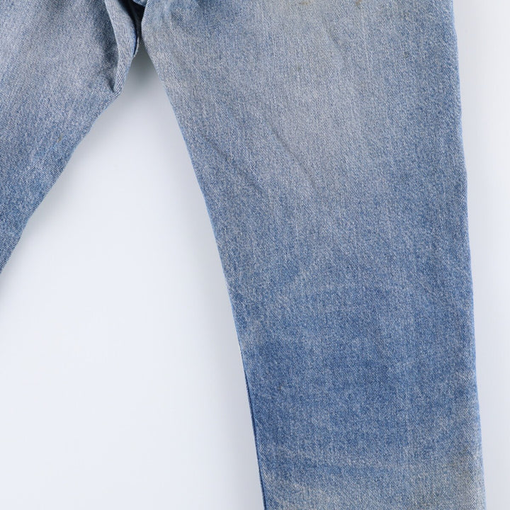 90'S Levi's 41506-0293 Orange Tab Tapered Denim Pants Made in USA Men's W30 Vintage cotton blue type Vintage Second Hand