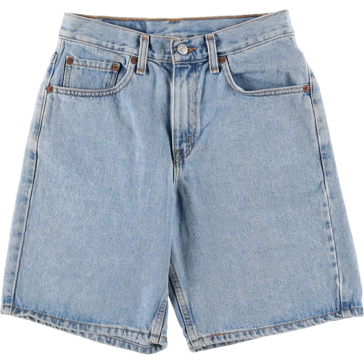 Levi's 550 Relaxed Fit Denim Shorts, Women's Size L (W29) cotton blue type Vintage Second Hand