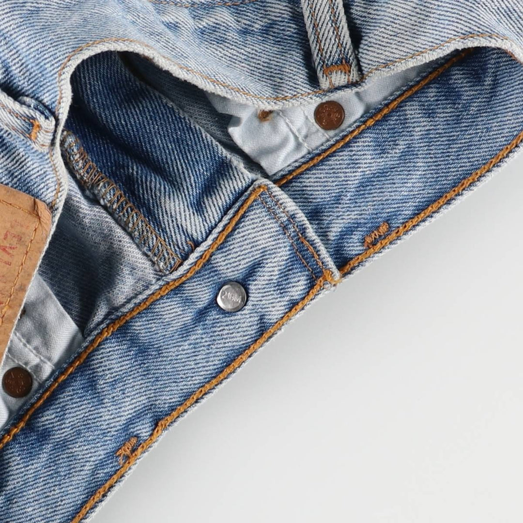 Levi's 550 Relaxed Fit Denim Shorts, Women's Size L (W29) cotton blue type Vintage Second Hand