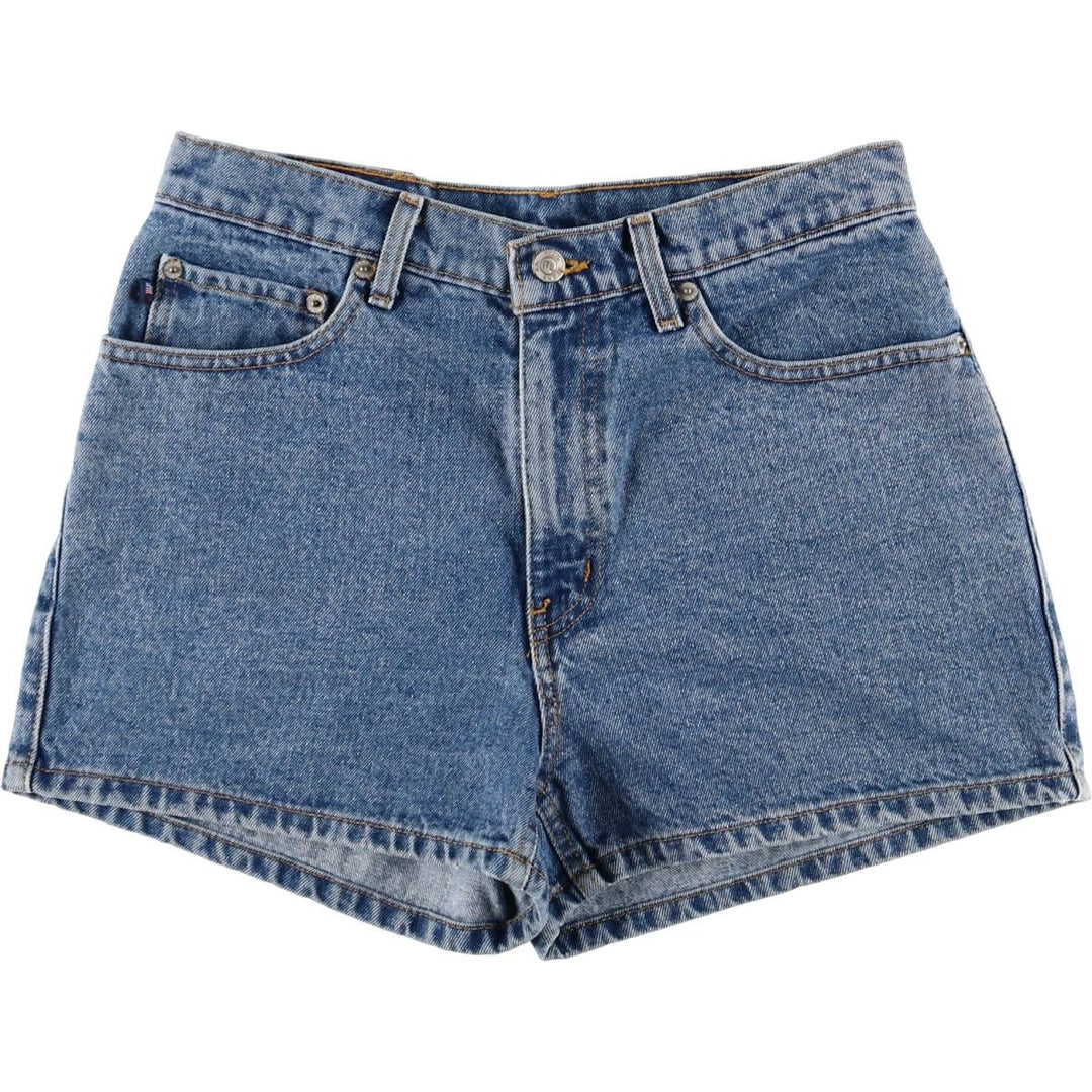 Ralph Lauren Polo Jeans Company denim shorts, women's size L (w30) cotton blue type Vintage Second Hand