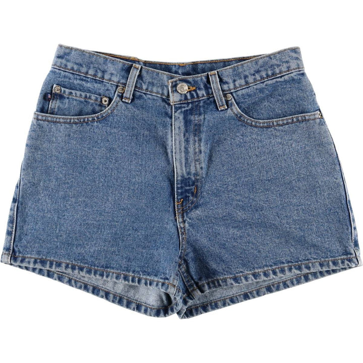 Ralph Lauren Polo Jeans Company denim shorts, women's size L (w30) cotton blue type Vintage Second Hand