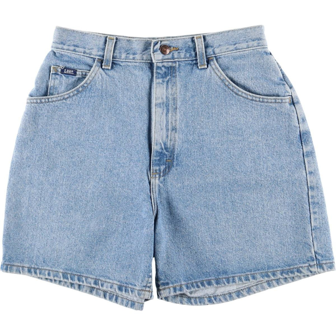Lee denim shorts, women's size L (w30) unclear blue type Vintage Second Hand