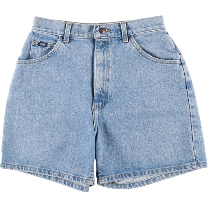 Lee denim shorts, women's size L (w30) unclear blue type Vintage Second Hand