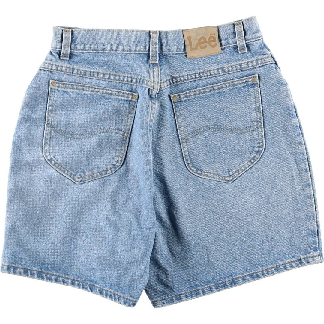 Lee denim shorts, women's size L (w30) unclear blue type Vintage Second Hand
