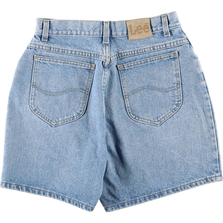 Lee denim shorts, women's size L (w30) unclear blue type Vintage Second Hand