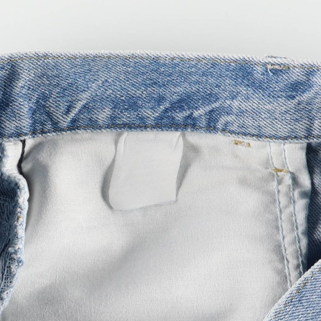 Lee denim shorts, women's size L (w30) unclear blue type Vintage Second Hand