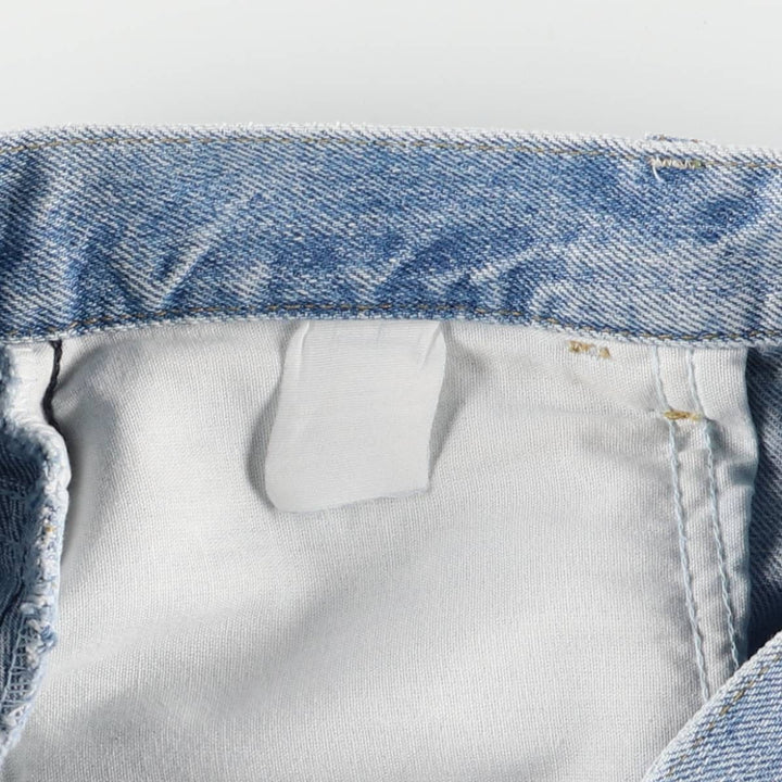 Lee denim shorts, women's size L (w30) unclear blue type Vintage Second Hand