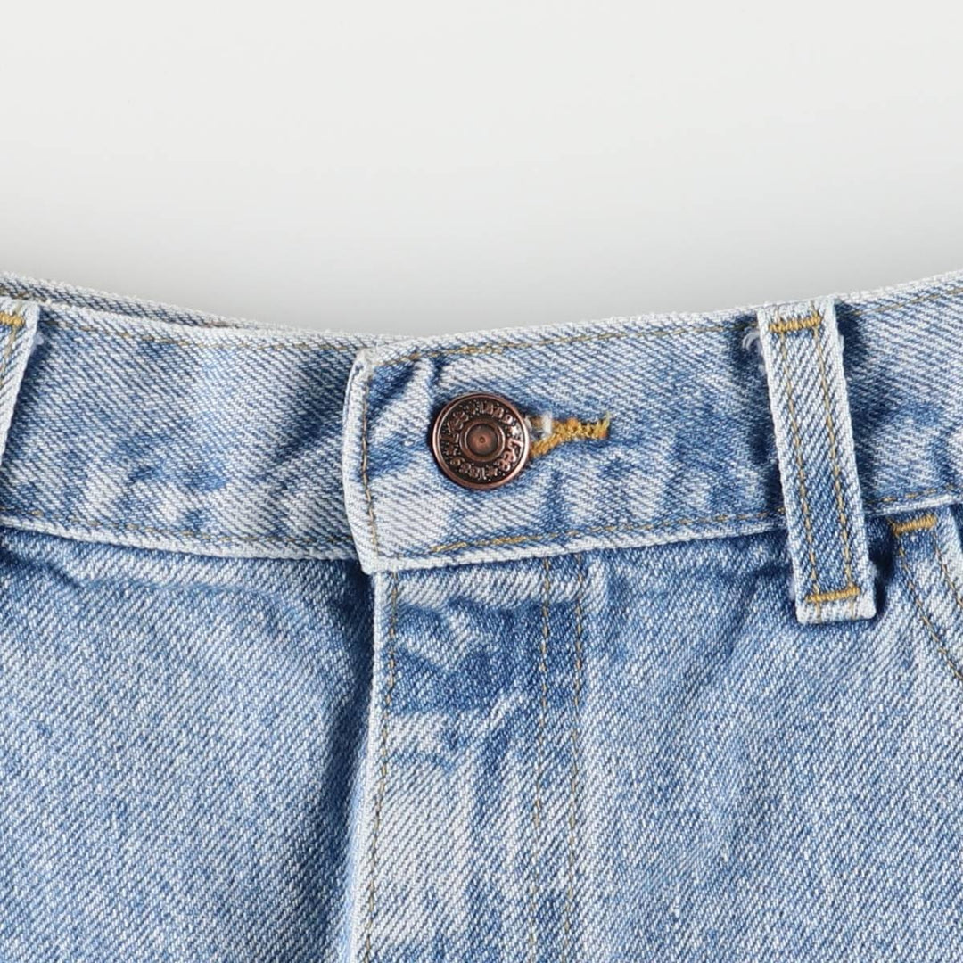 Lee denim shorts, women's size L (w30) unclear blue type Vintage Second Hand