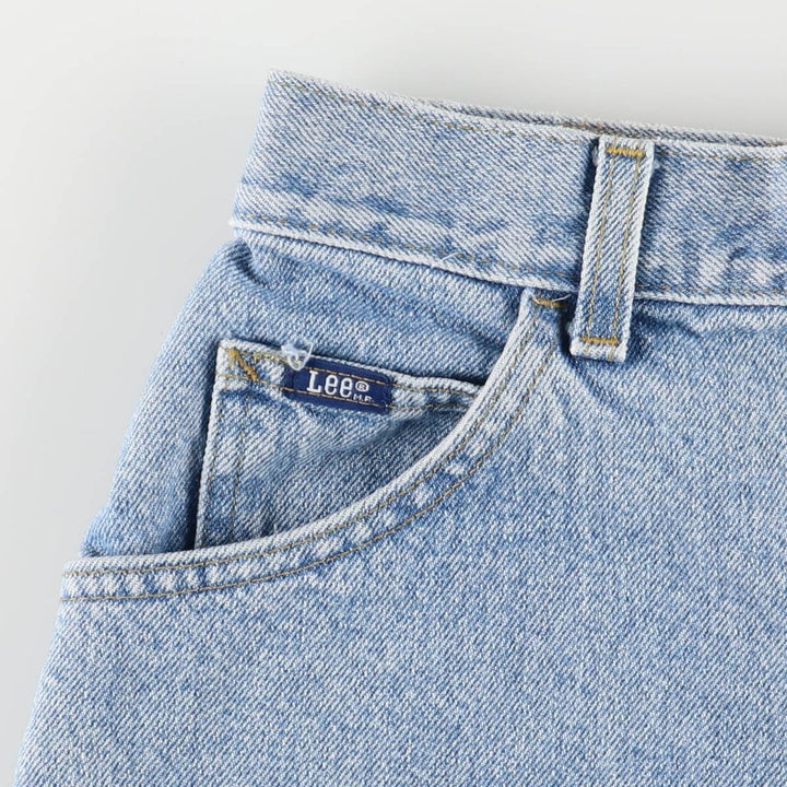 Lee denim shorts, women's size L (w30) unclear blue type Vintage Second Hand