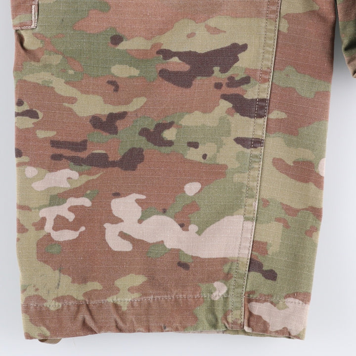 Genuine US military camouflage pattern multicam camo ripstop military cargo pants combat pants made in USA SMALL-REGULAR cotton Khaki type Vintage Second Hand