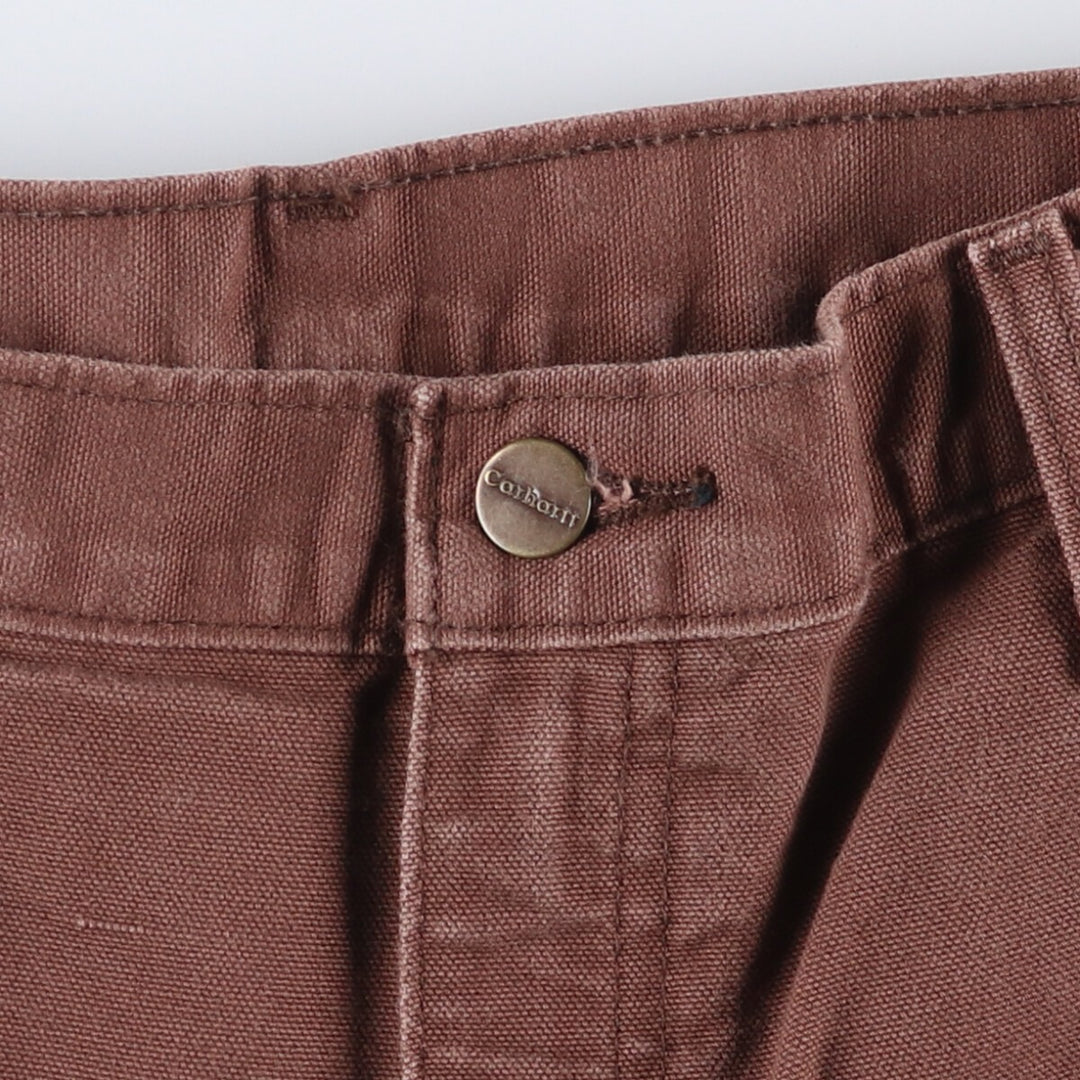 00'S Carhartt Duck Painter Pants Men's W34 equivalent cotton brown type Vintage Second Hand