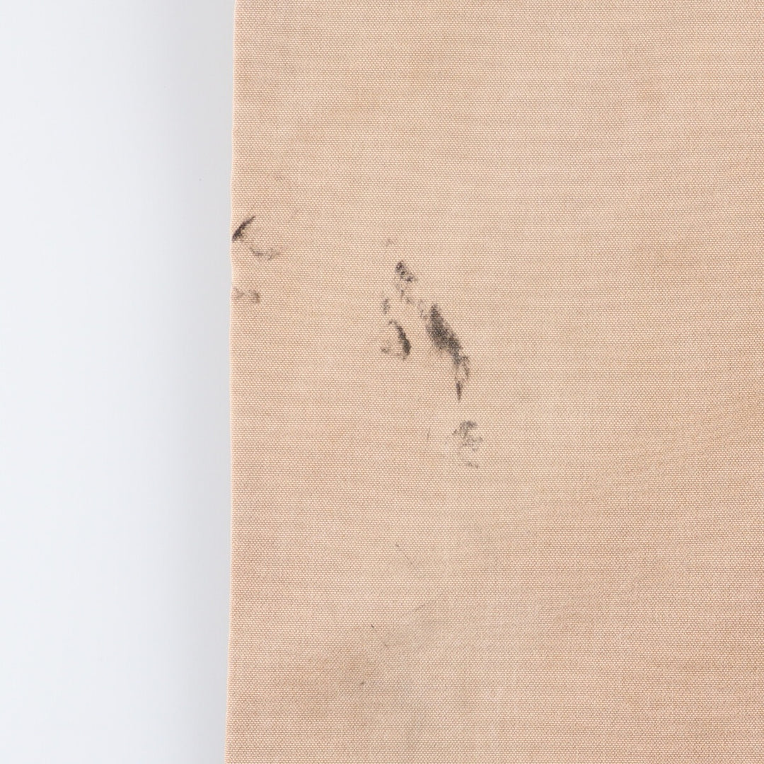 00'S Carhartt Dungaree Fit Duck Painter Pants Men's W35 equivalent cotton Beige type Vintage Second Hand