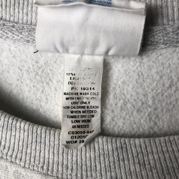 Champion REVERSE WEAVE Reverse Weave College Sweatshirt Trainer Men's L size unclear gray type Vintage Second Hand