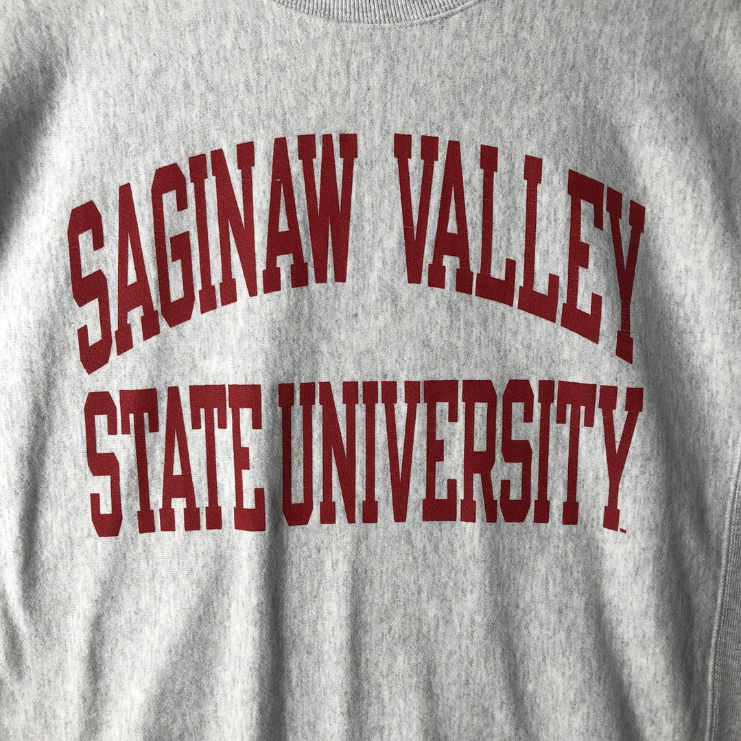 Champion REVERSE WEAVE Reverse Weave College Sweatshirt Trainer Men's L size unclear gray type Vintage Second Hand