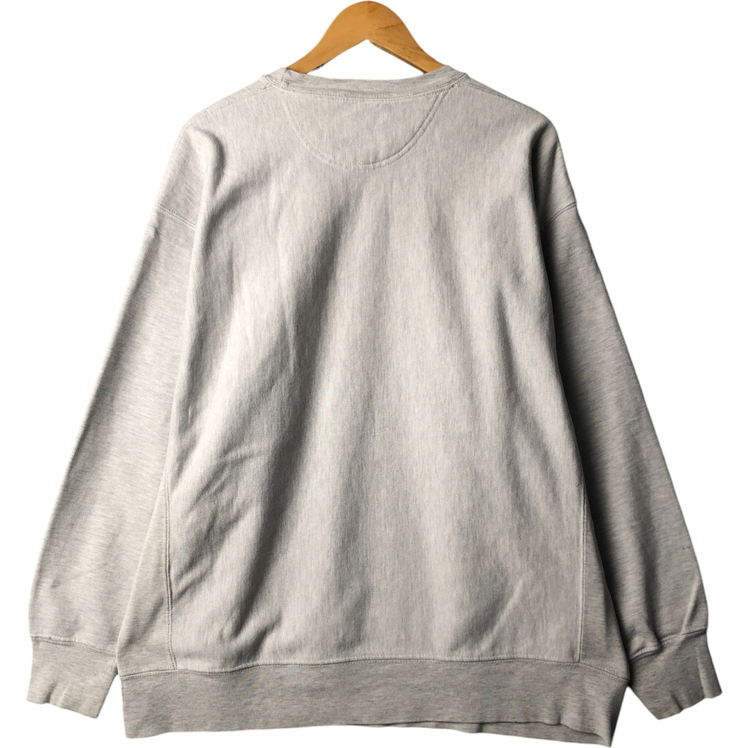00'S Champion Original Reverse Weave College Sweatshirt Trainer Men's XL cotton gray type Vintage Second Hand