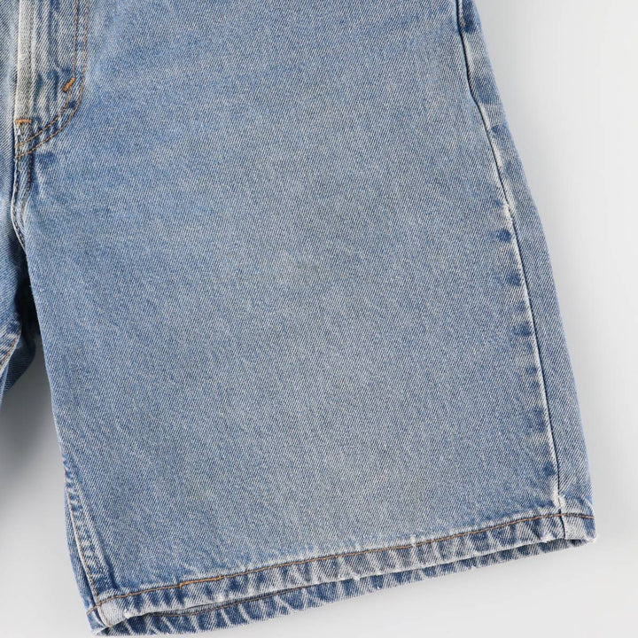 00'S Levi's 550 Relaxed Fit Denim Shorts for Men, Size W34 cotton Blue type light blue Vintage Second Hand