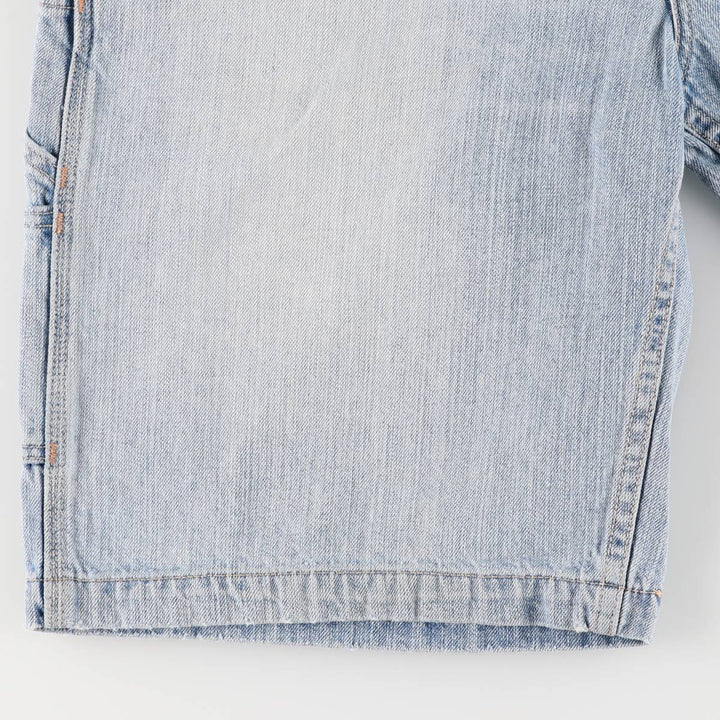 2000'S Levi's Carpenter Denim Painter Shorts, Men's Size W36 cotton blue type Vintage Second Hand