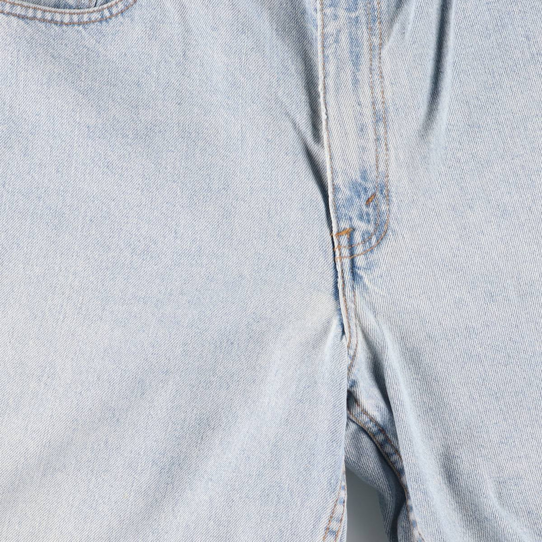 2000'S Levi's 560 Loose Fit Denim Shorts, Men's Size 36 cotton Blue type light blue Vintage Second Hand