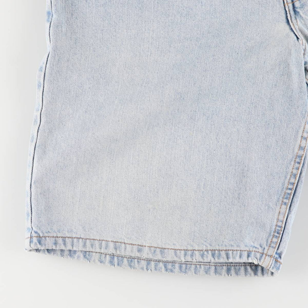 2000'S Levi's 560 Loose Fit Denim Shorts, Men's Size 36 cotton Blue type light blue Vintage Second Hand
