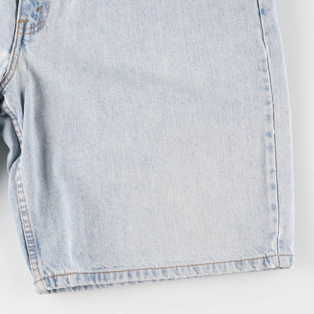 2000'S Levi's 560 Loose Fit Denim Shorts, Men's Size 36 cotton Blue type light blue Vintage Second Hand