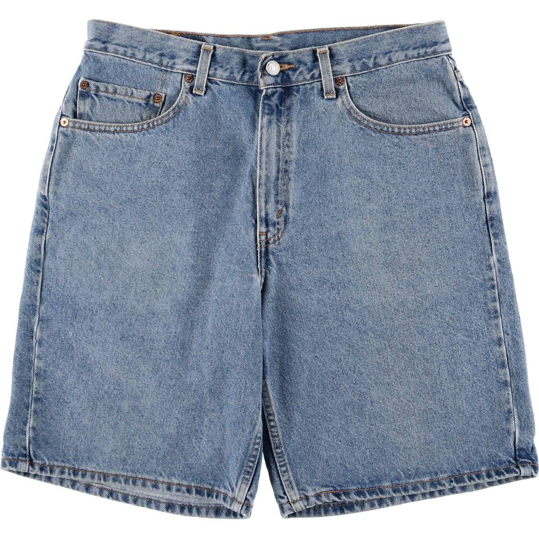 Levi's 550 Denim Shorts, Half Pants, Men's Size 34 unclear Blue type light blue Vintage Second Hand
