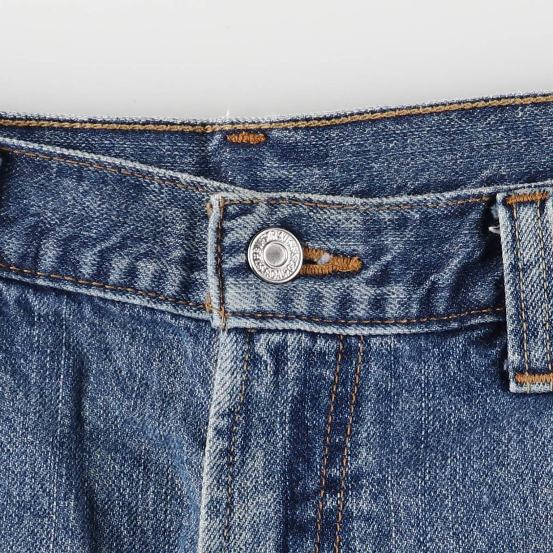 Levi's 550 Relaxed Fit Denim Shorts, Half Pants, Jorts, Men's, W36 equivalent cotton blue type Vintage Second Hand