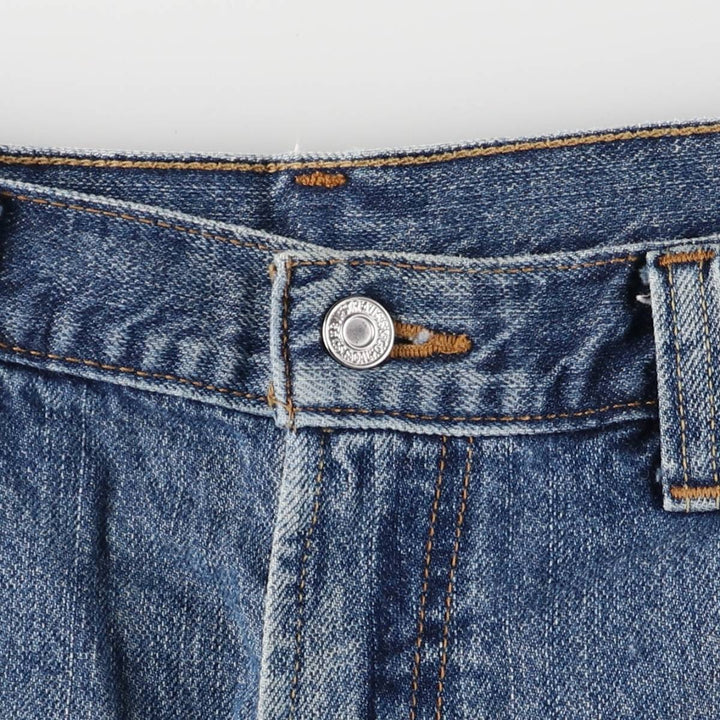 Levi's 550 Relaxed Fit Denim Shorts, Half Pants, Jorts, Men's, W36 equivalent cotton blue type Vintage Second Hand