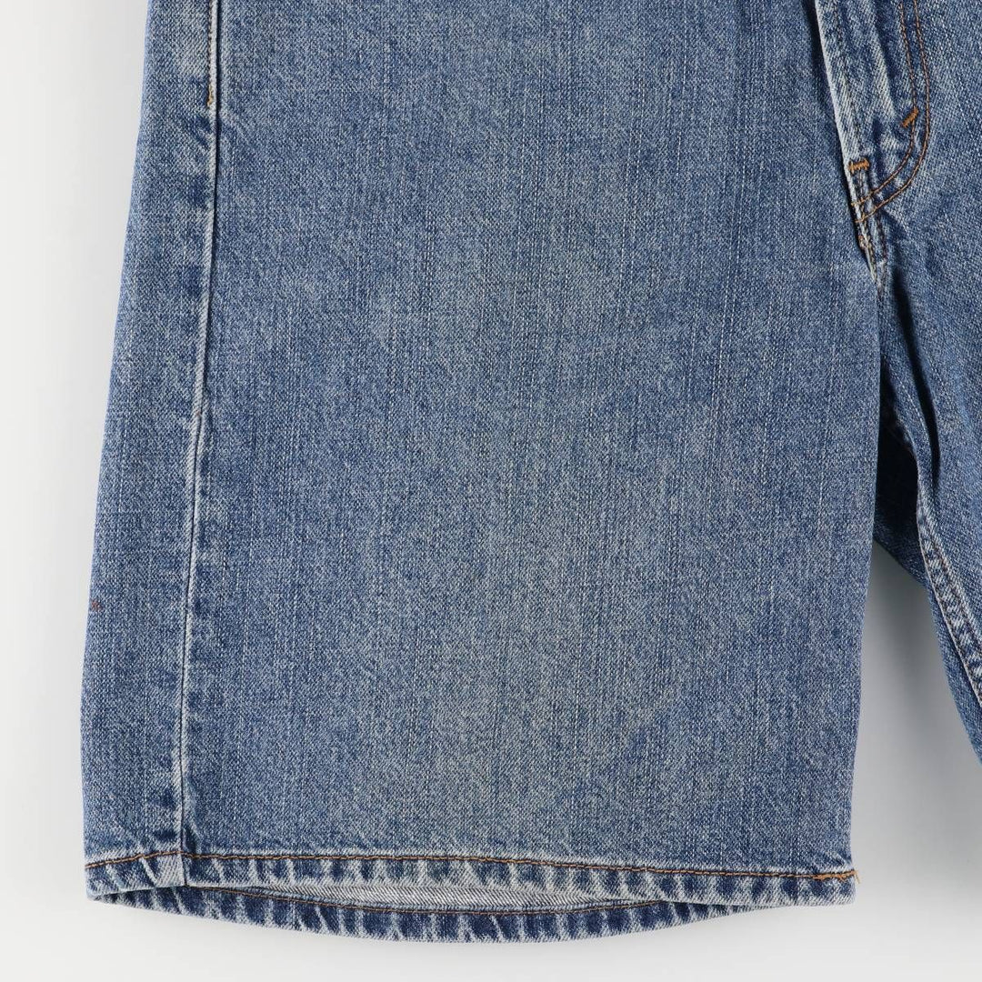 Levi's 550 Relaxed Fit Denim Shorts, Half Pants, Jorts, Men's, W36 equivalent cotton blue type Vintage Second Hand