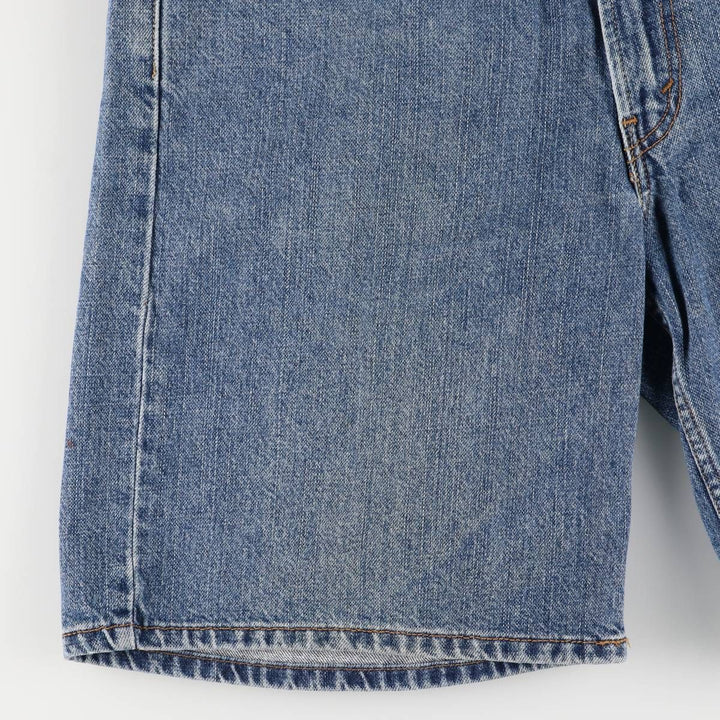 Levi's 550 Relaxed Fit Denim Shorts, Half Pants, Jorts, Men's, W36 equivalent cotton blue type Vintage Second Hand