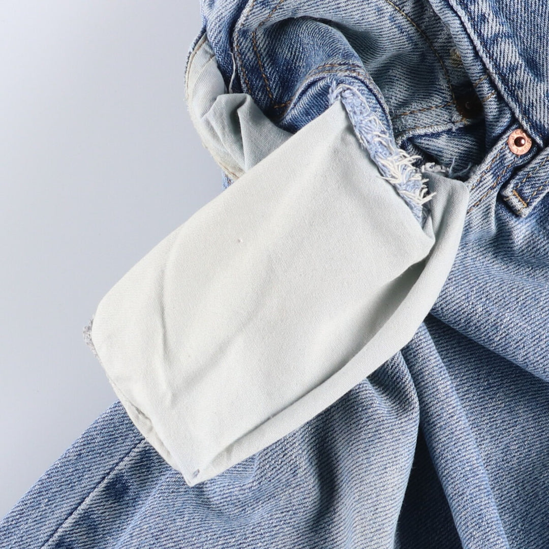 Vintage Levi's 550 Relaxed Fit Tapered Denim Pants, Men's Size 36 (approx.) cotton blue type Vintage Second Hand