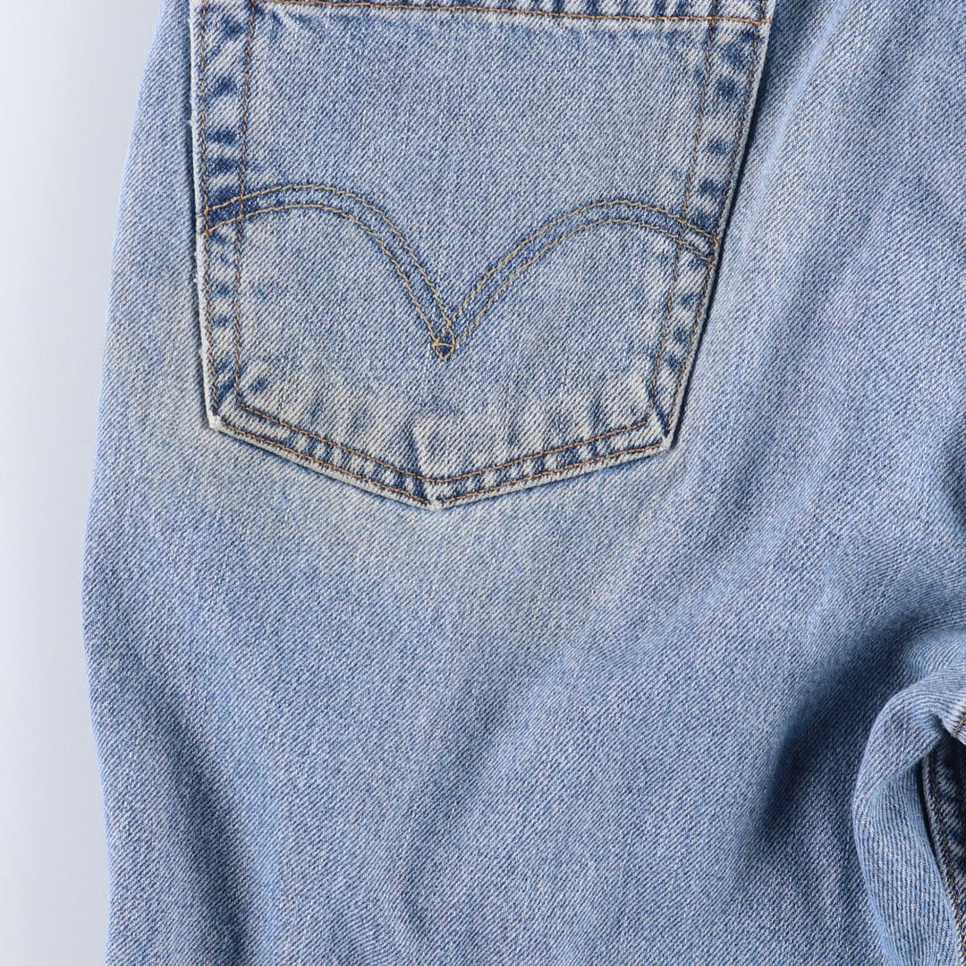 Vintage Levi's 550 Relaxed Fit Tapered Denim Pants, Men's Size 36 (approx.) cotton blue type Vintage Second Hand