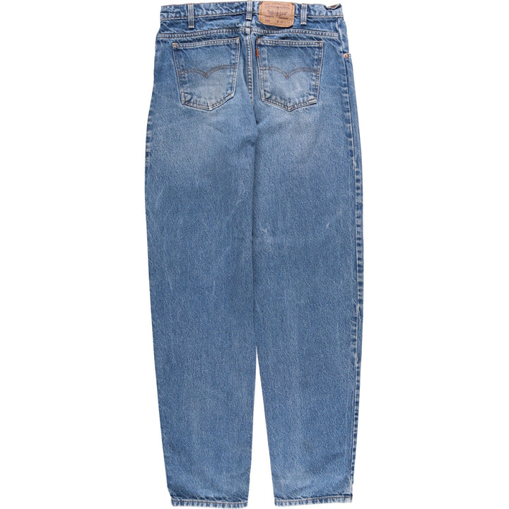 90'S Levi's 40550-0215 Orange Tab Tapered Denim Pants, Men's, Size W33, Vintage cotton blue type Vintage Second Hand